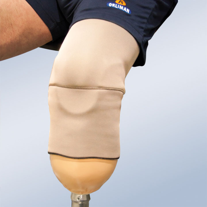 Suspension system for tibial prosthesis Orliman