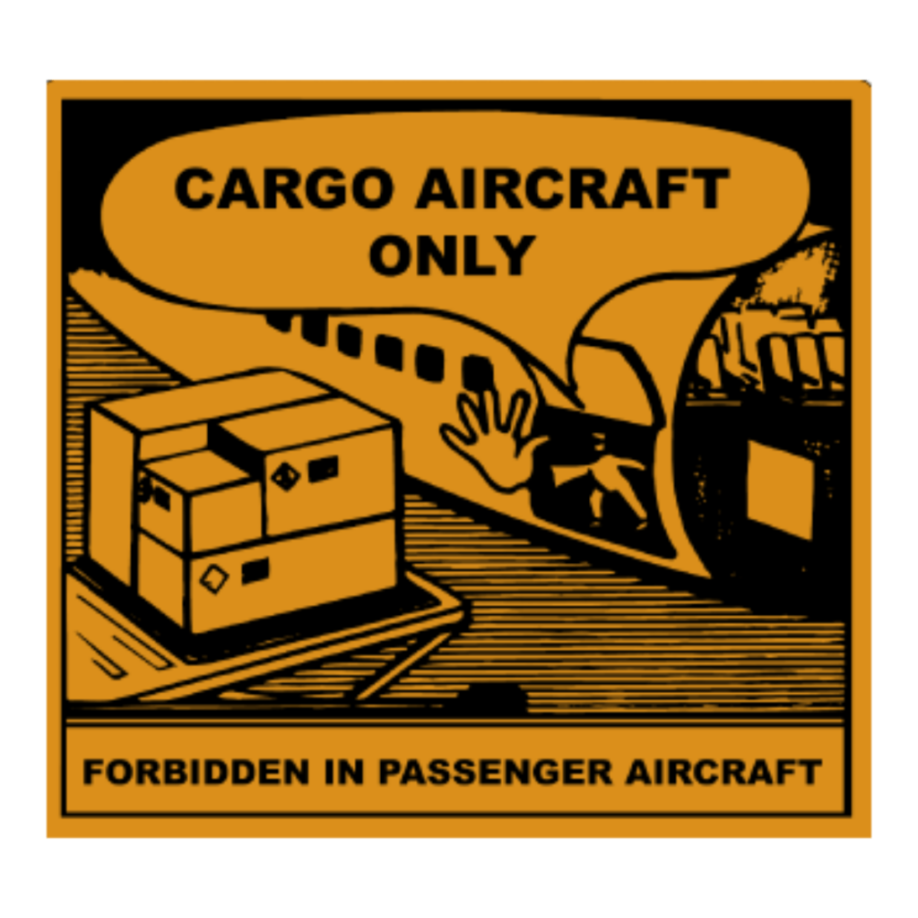 Cargo Aircraft Only Label ORP DG PRO Online Shop