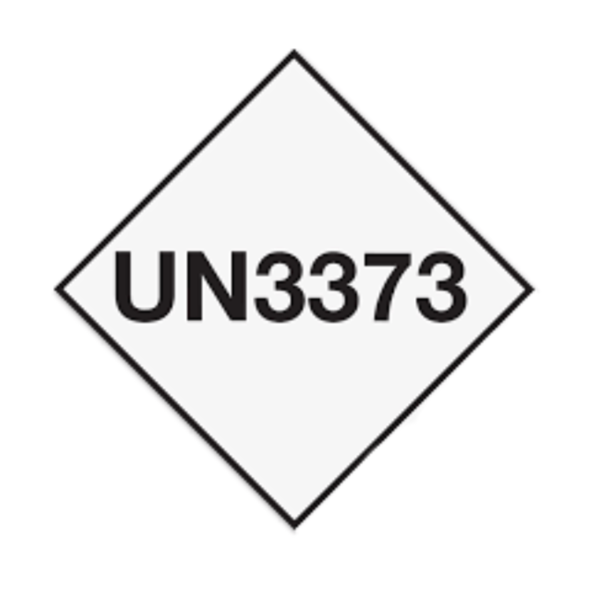 UN 3373 category B Label - ORP DG PRO shop