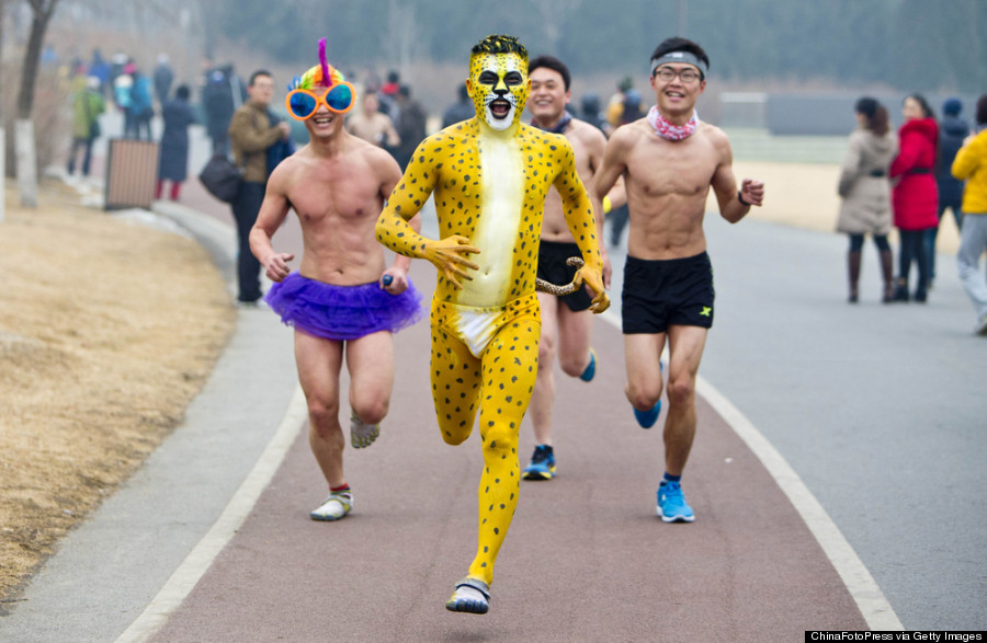 China’s Annual ‘Naked Run’ Shows Environmental Activism Can Be Crazy