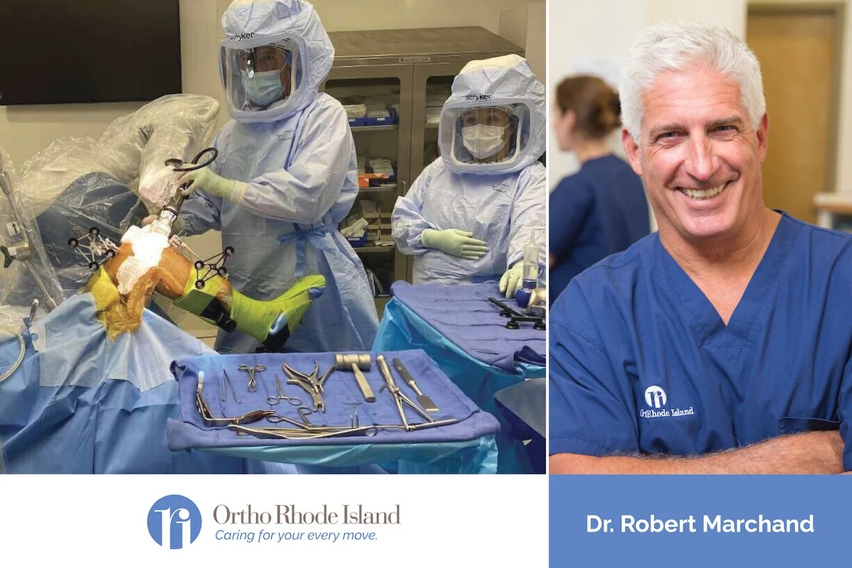 Ortho Rhode Island Now Offering Robotic Technology in Total and Partial Joint Replacement at