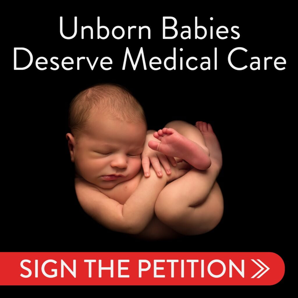 Medical Care for the Unborn Petition Oregon Right to Life