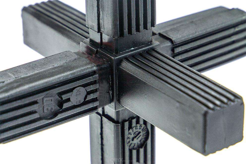 Eckverbinder 6Wege, für Quick Profil QuickBuild