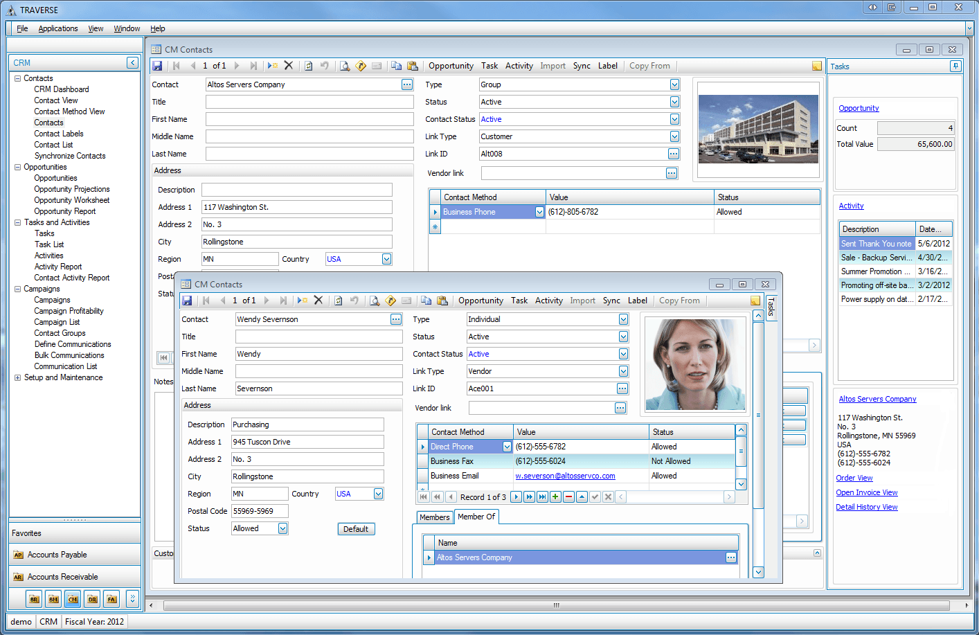 Customer Relationship Management CRM Software OSAS
