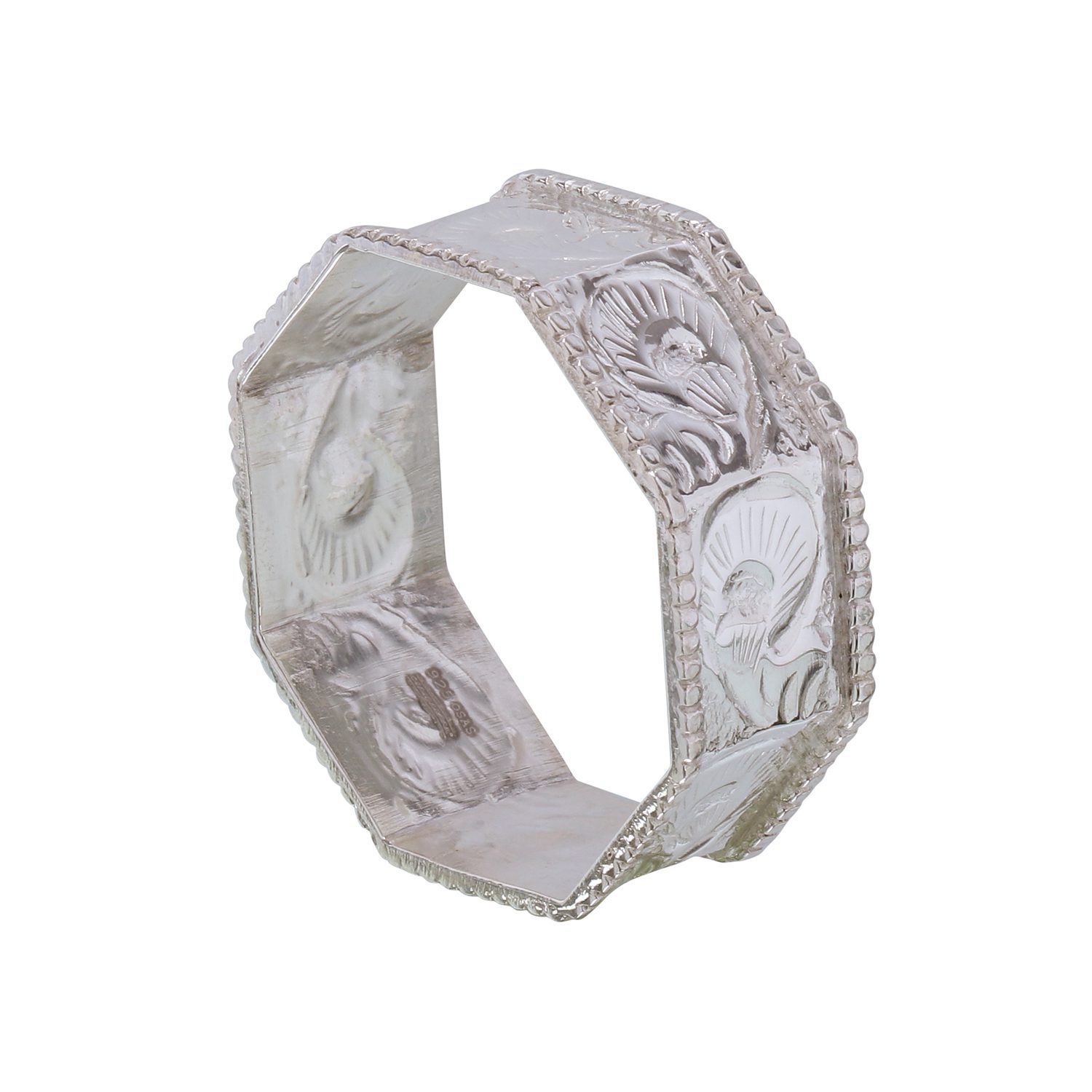 Osasbazaar Sterling Silver Napking Ring Osasbazaar