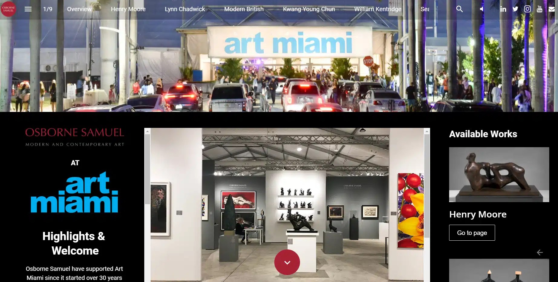 Interactive Catalogue Art Miami 2021 Osborne Samuel