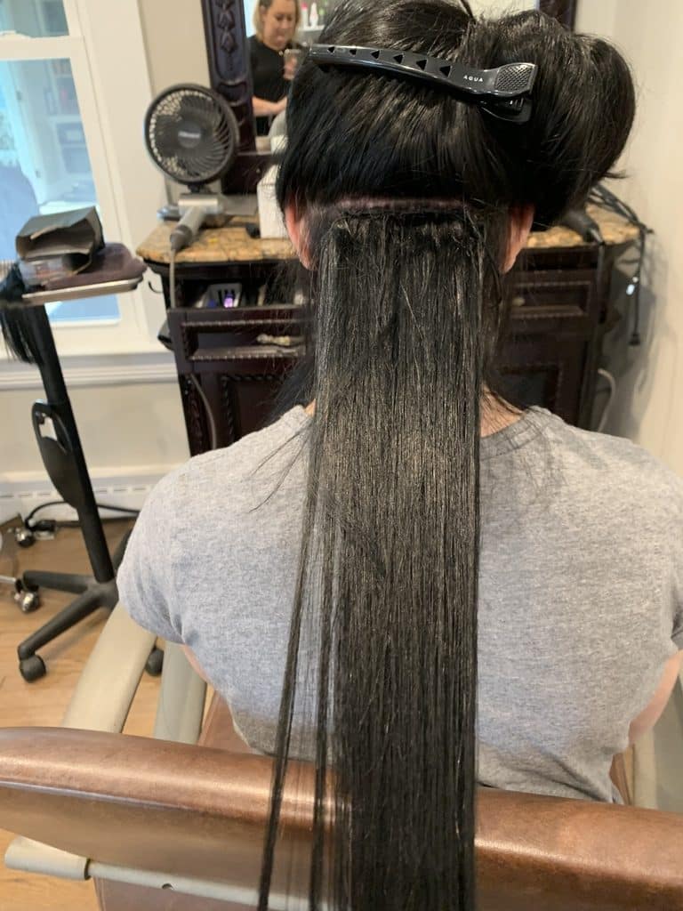 What are HandTied Extensions? Oscar Giovanni Salon & Spa