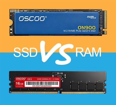 Entender la diferencia entre SSD y RAM - OSCOO