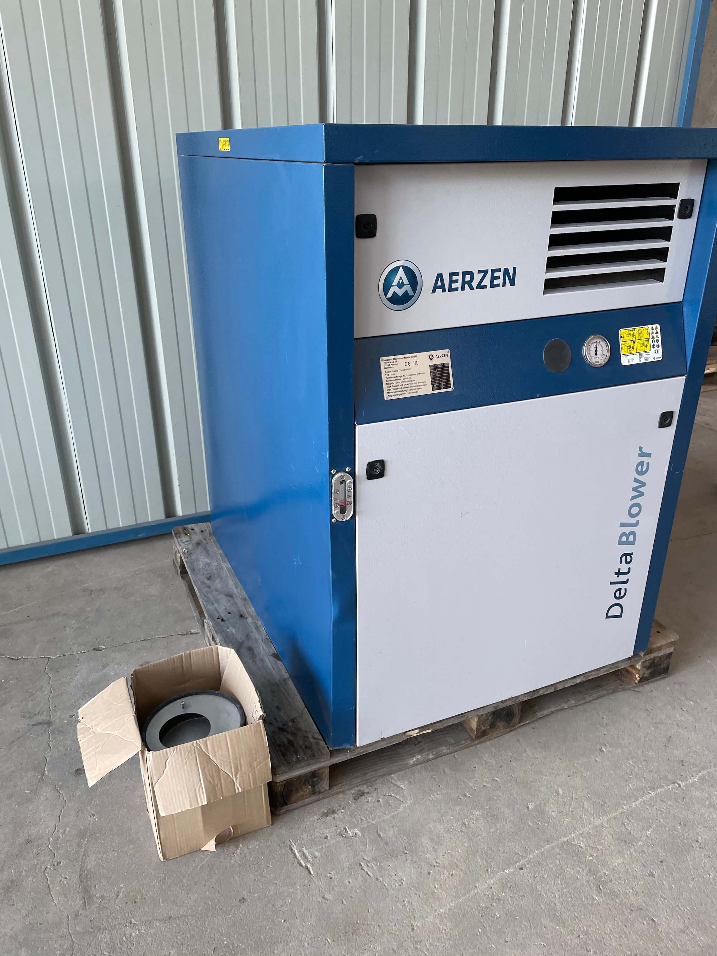 Aerzen GM7L / Infastaub MKR 01/20 Blower unit + Filter. Osertech