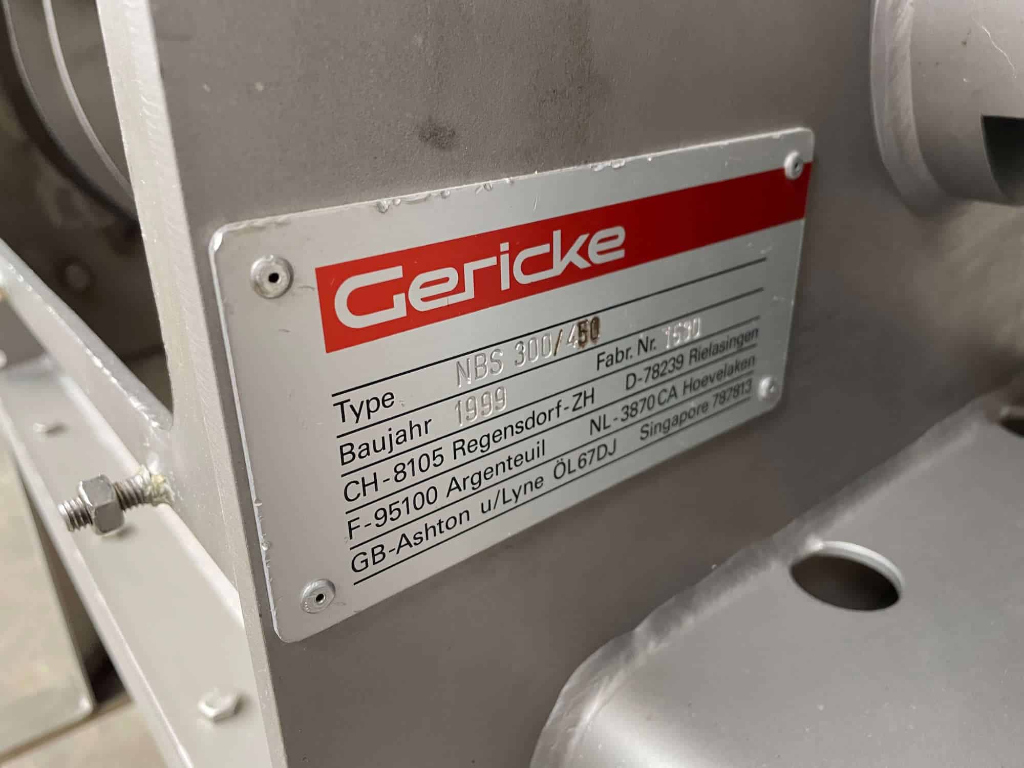 Gericke NBS 300/450 Nibleur Osertech