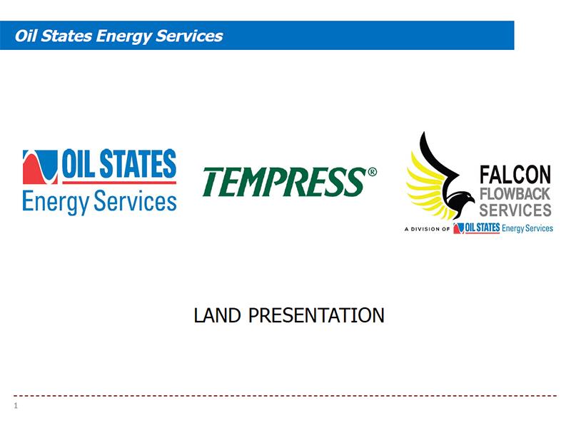 Overview Oil States International, Inc