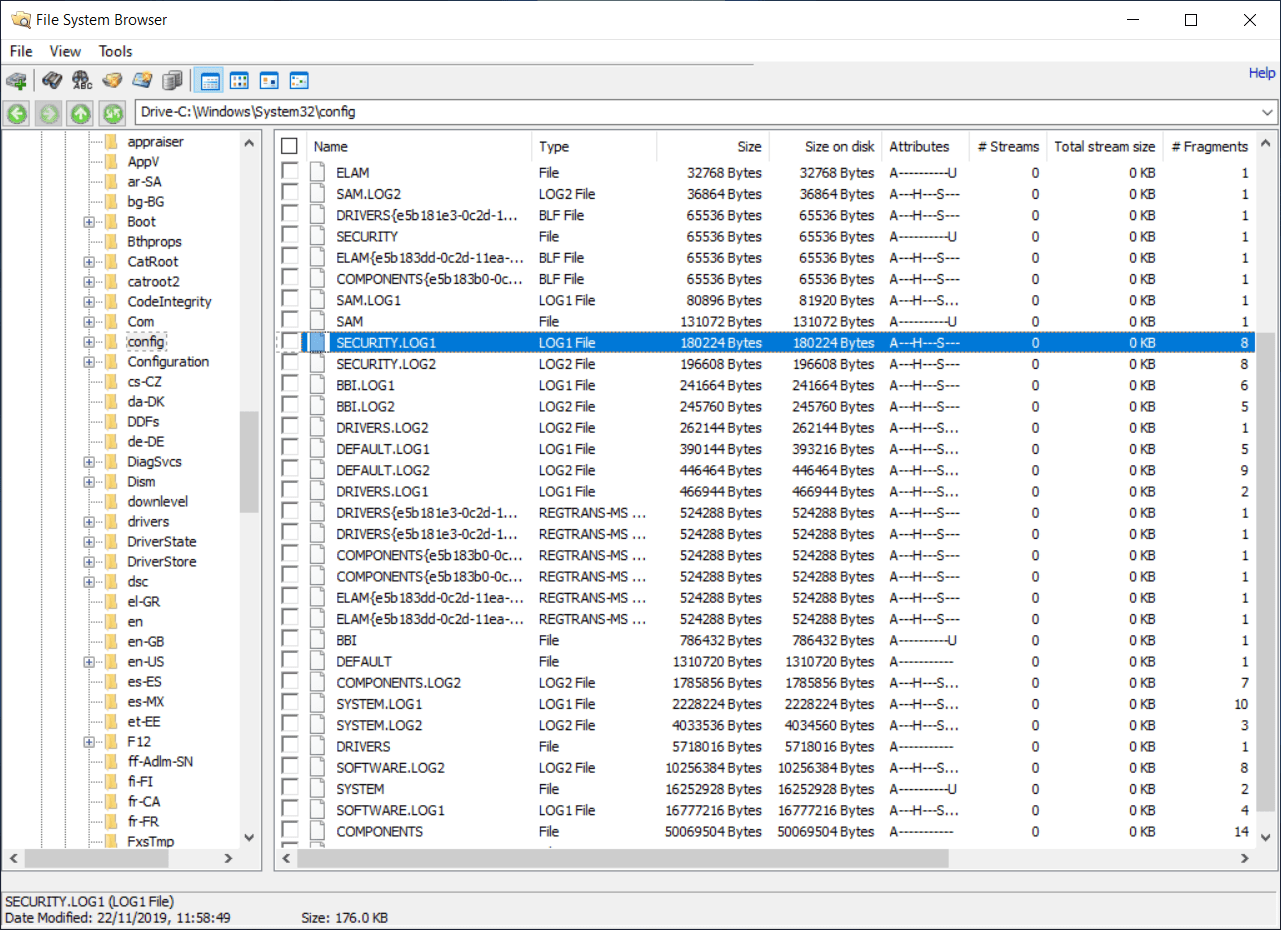OSForensics FAQs How to view file fragmentation