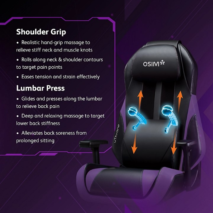 uThrone Gaming Massager OSIM Philippines