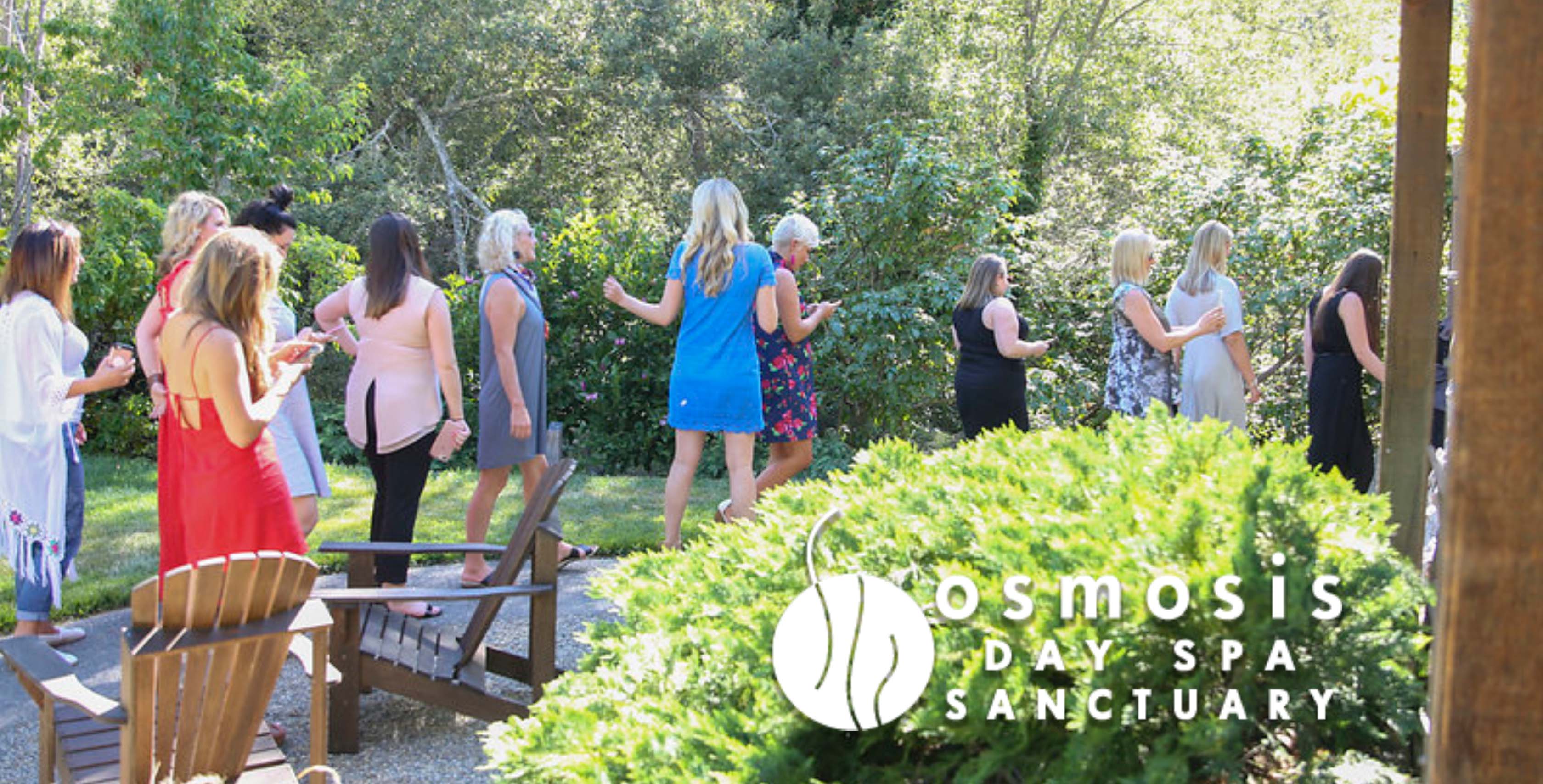 Horticultural Garden Tour Osmosis Day Spa Sanctuary