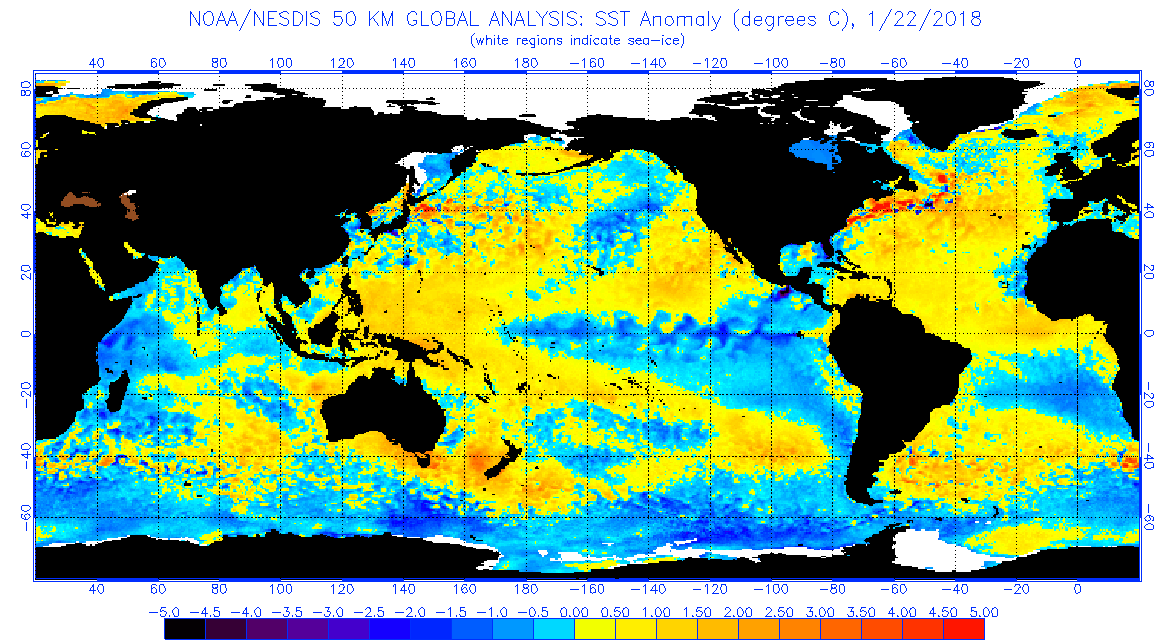 Current Operational SST Anomaly Charts OSPO