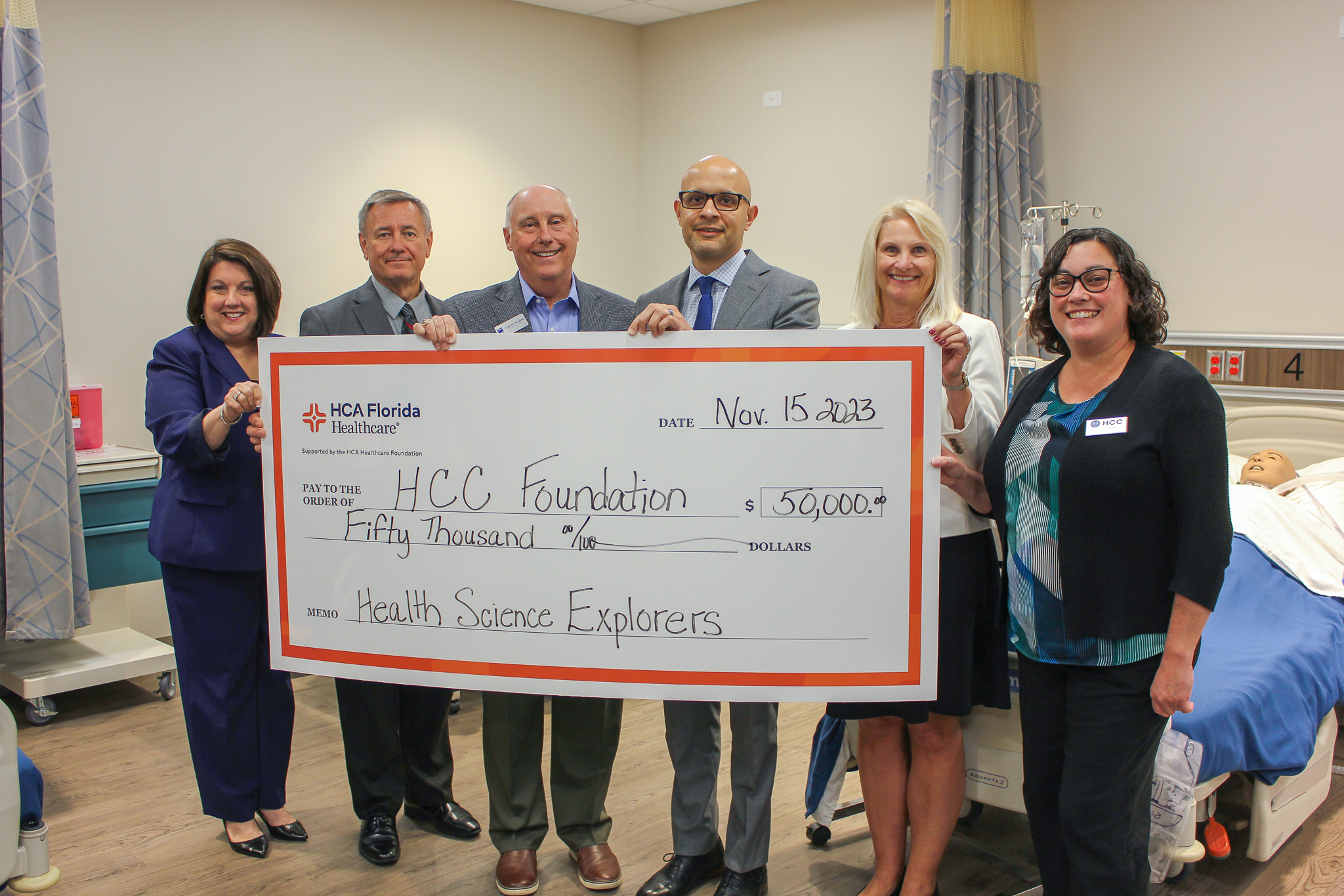 HCC Foundation Creates Health Science High School Program With 50,000