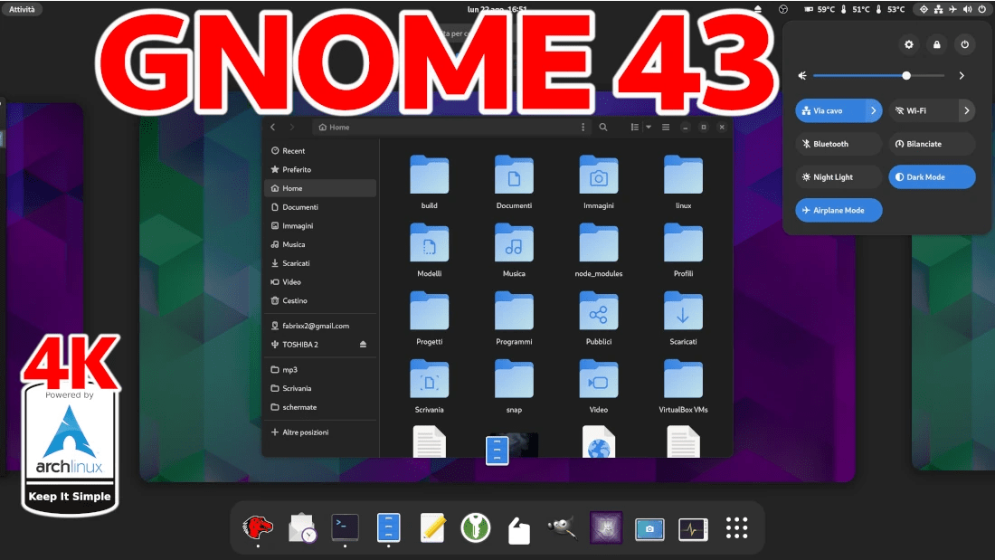 How to install GNOME 43 on Arch Linux