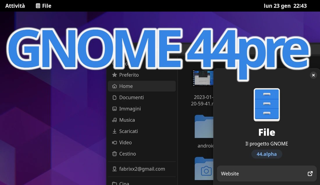 GNOME 44 on Arch Linux (first steps)