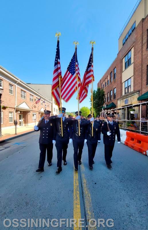 The OFD Marches in Annual Memorial Day Parade Ossining Fire Department