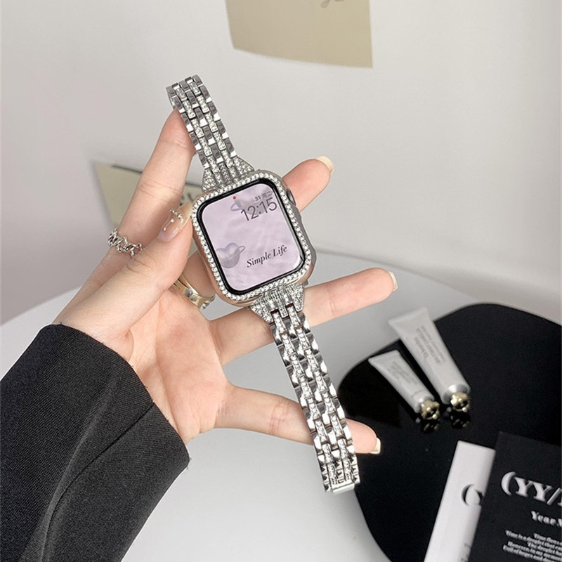 ーp1アップルウォッチキラキラケースカバーApple Watchバンドステンレス ーp1アップルウォッチキラキラケースカバーApple Watchバンド