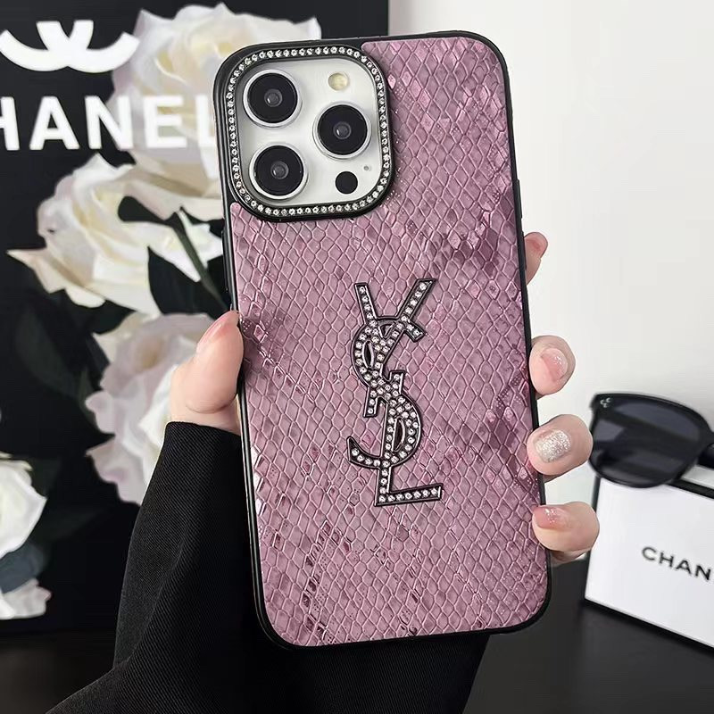 SAINT LAURENT PARIS iPhoneケース Saint Laurent IPhone Case - Luxury Designer YSL Case for iPhone