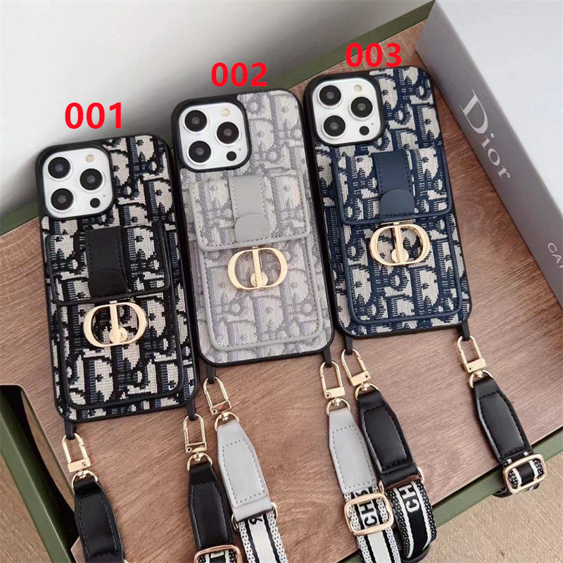 アイフォン 16/15pro ケース ディオール スマホ ショルダー dior