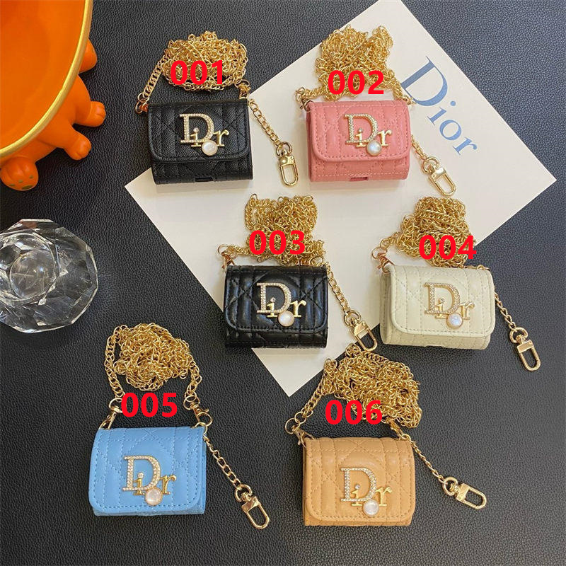 【shin】Dior ディオール AirPods pro ケース ブランドディオール Airpods4 pro2 3ケースファッション軽量