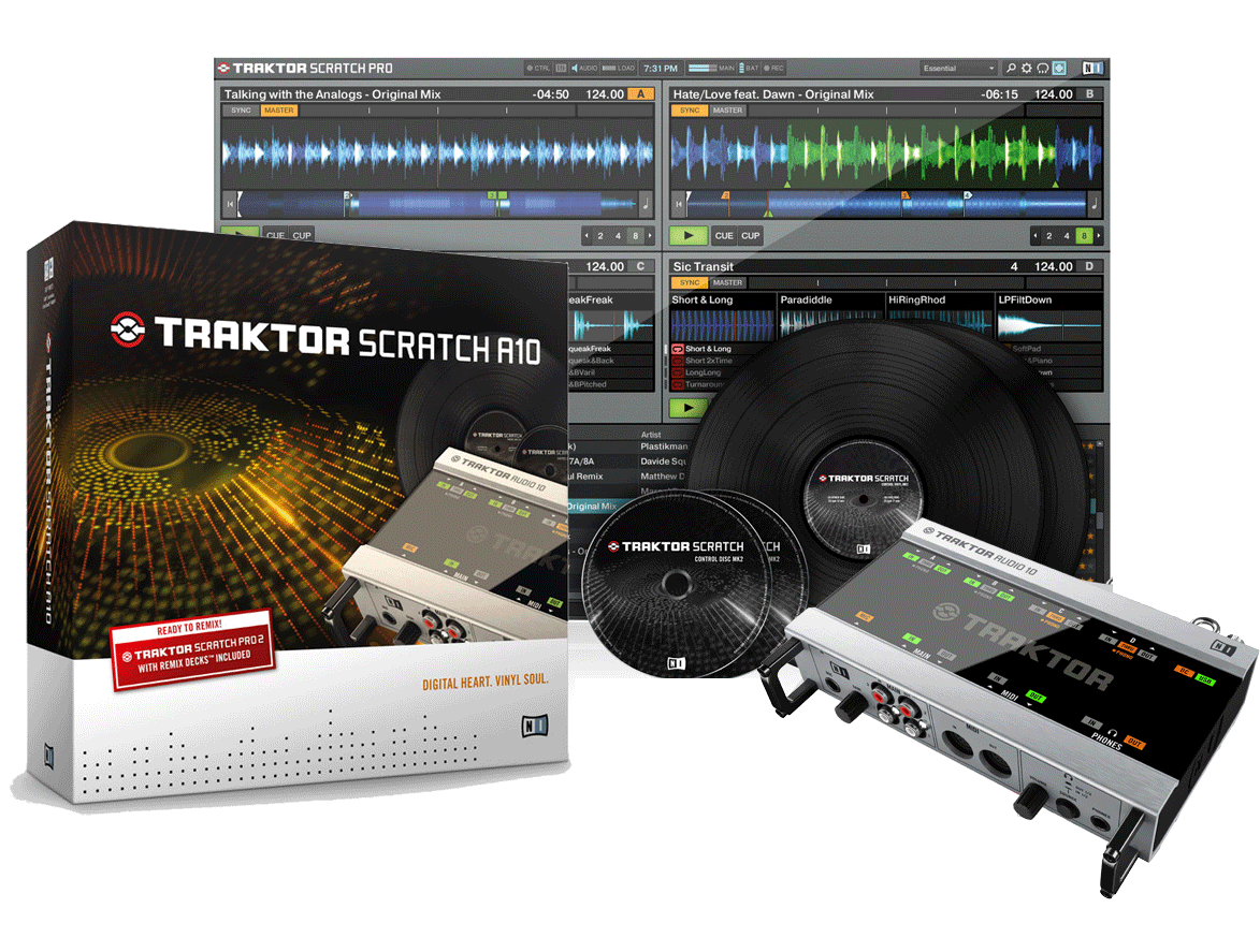 Native Instruments/Traktor Scratch A6の紹介です。