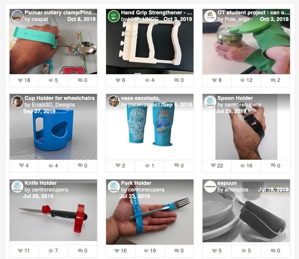 3D Printing for Occupational Therapy Clients DIY Affordable Adapative