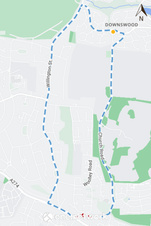 Temp Road Closure Gore Court Rd, Otham Otham Parish Council