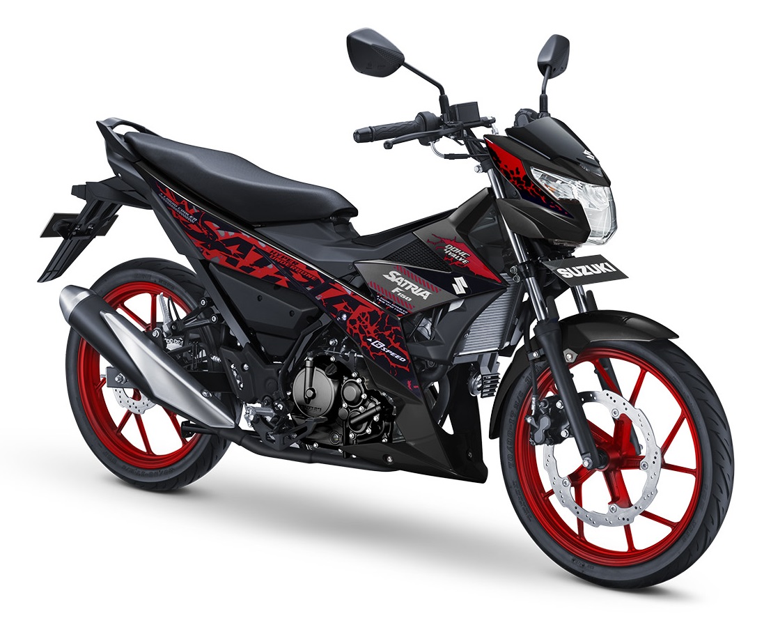 Pilihan Warna Suzuki Satria F150 tahun 2018 Stripingnya Pilihan Warna Suzuki Satria F150 tahun 2018 Stripingnya