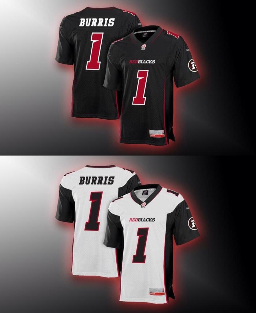 REDBLACKS New Uniforms, A Classic Look of Ottawa Football in Red, Black