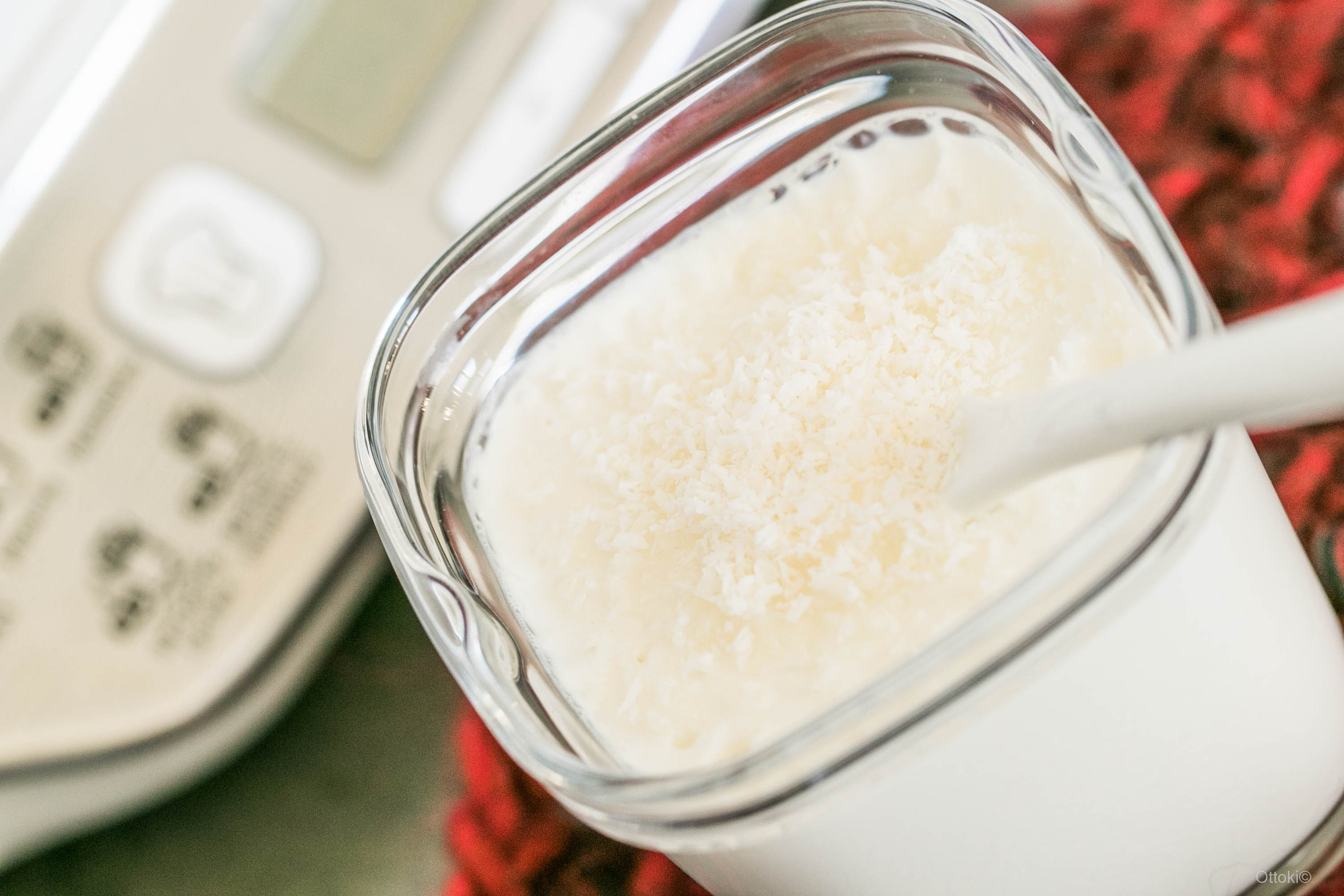 Ottoki Yaourts crème de coco en yaourtière MultiDélices Seb