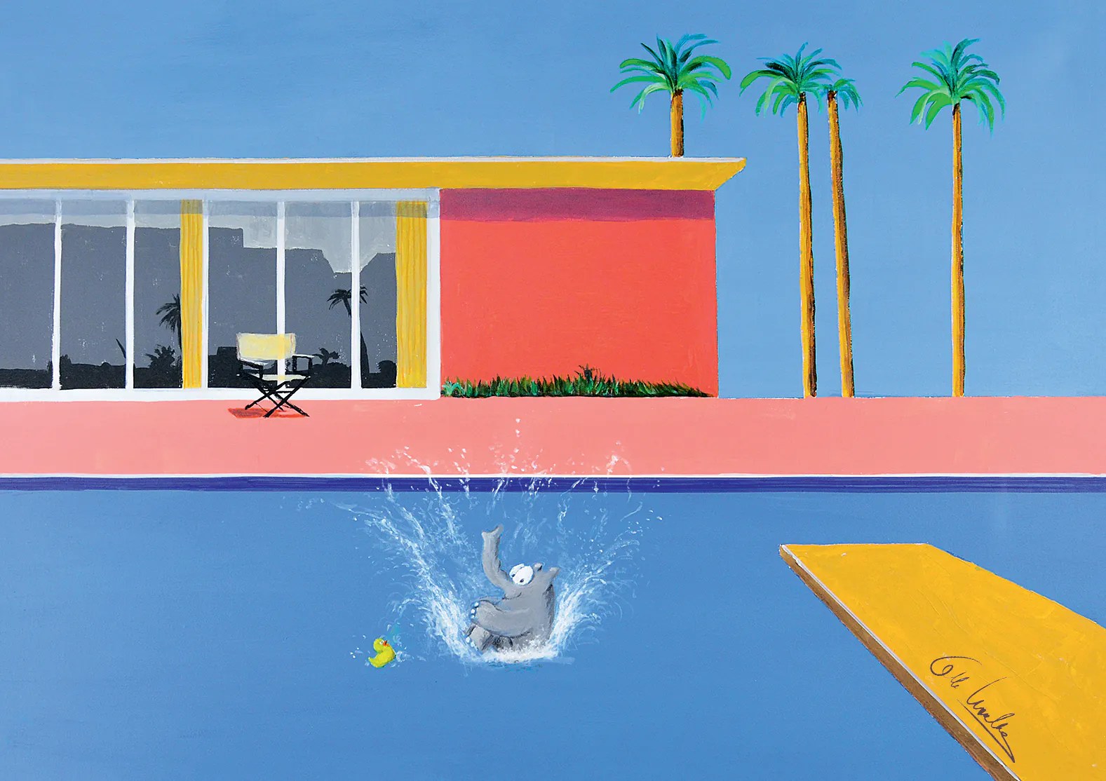 Bigger Splash ottokunst.de
