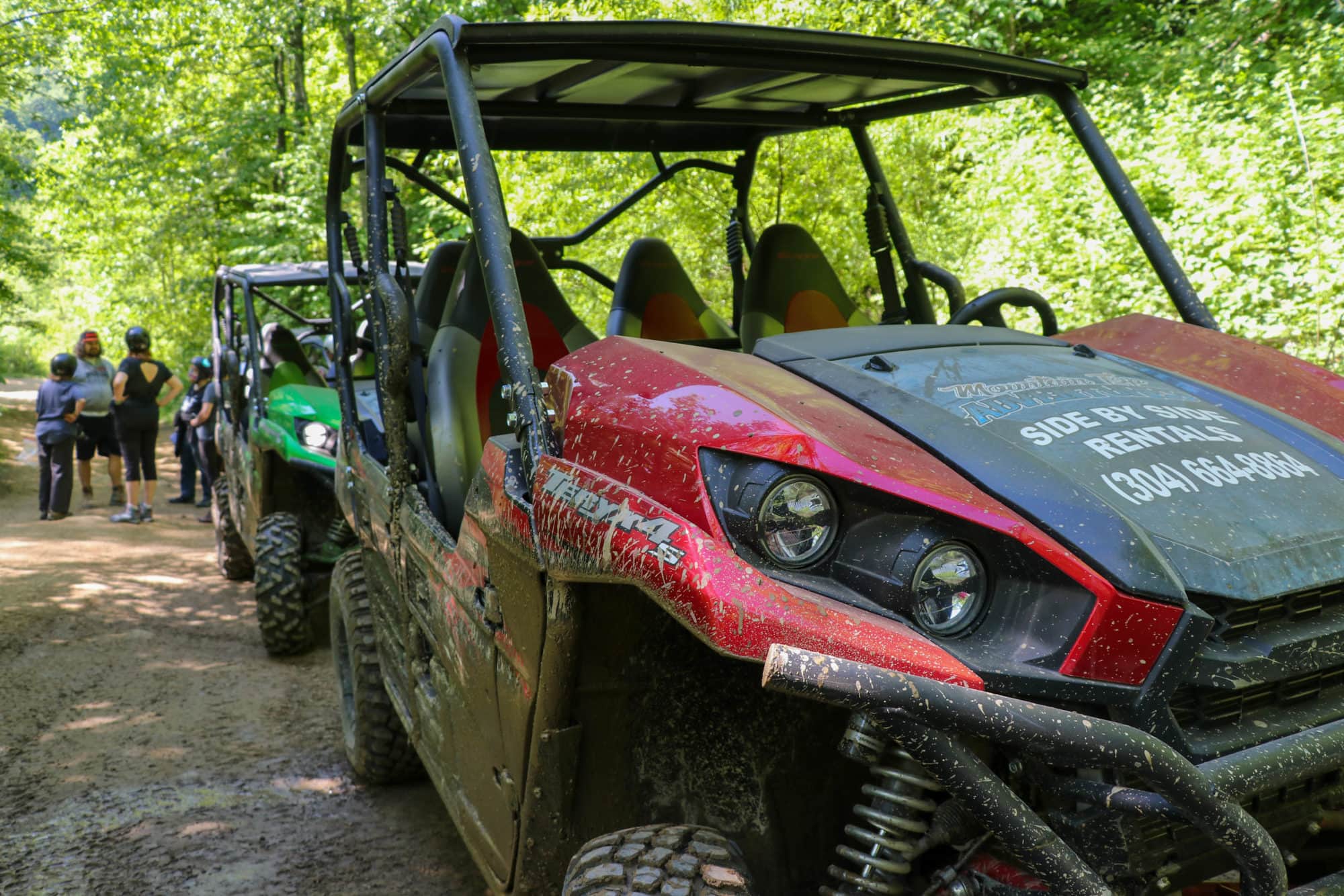Offroading on the Hatfield and McCoy Trails in West Virginia