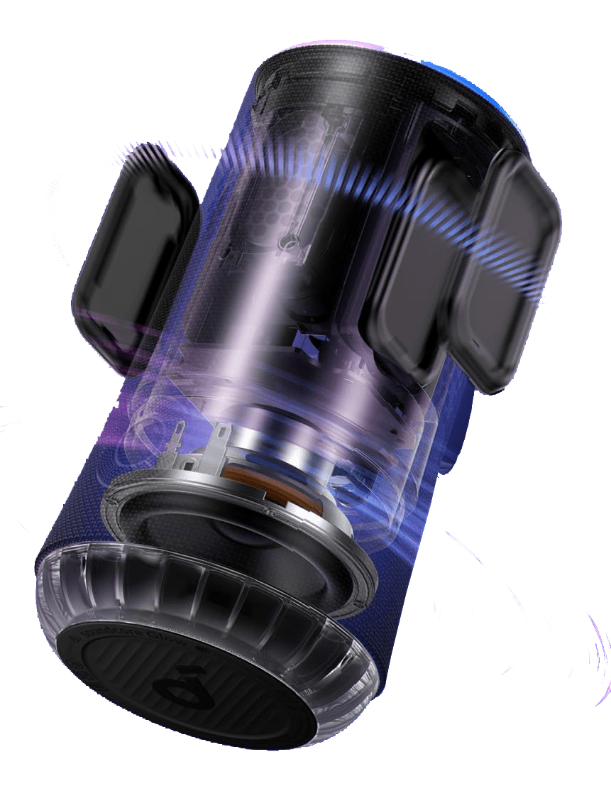 Review and test of the Soundcore Glow bluetooth speaker