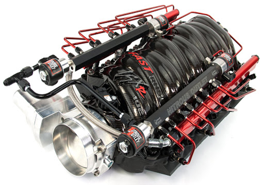 Port Fuel Injection / 496 BBC, 16 port electronic fuel injection Fuel