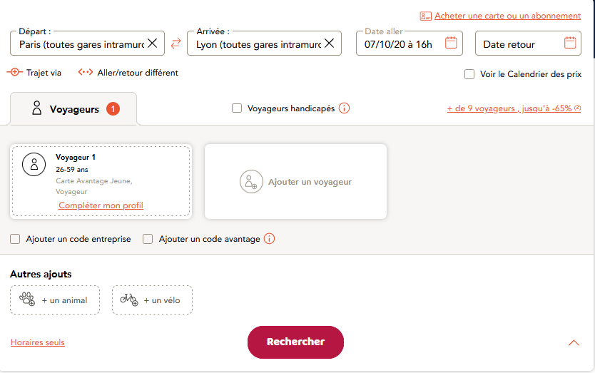 Compte Sncf Fidelite Cartes et abonnements les conditions de réservation évoluent OUI.sncf