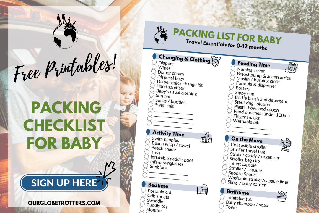 10 Baby Travel Essentials For Every Journey + Baby Packing Checklist