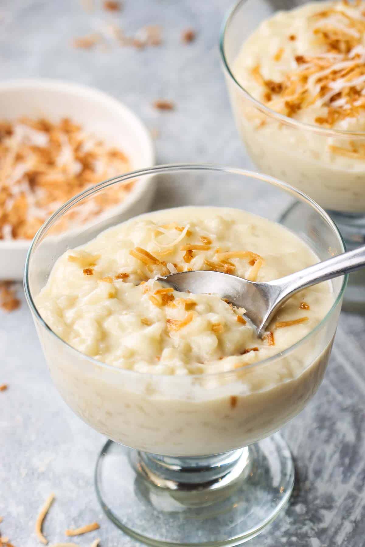 Easy Creamy Coconut Rice Pudding Recipe