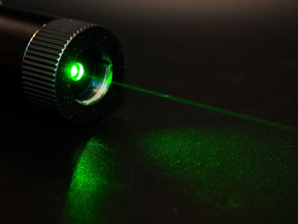 Laser Fire Starter FlashlightLike Device for Igniting Combustible