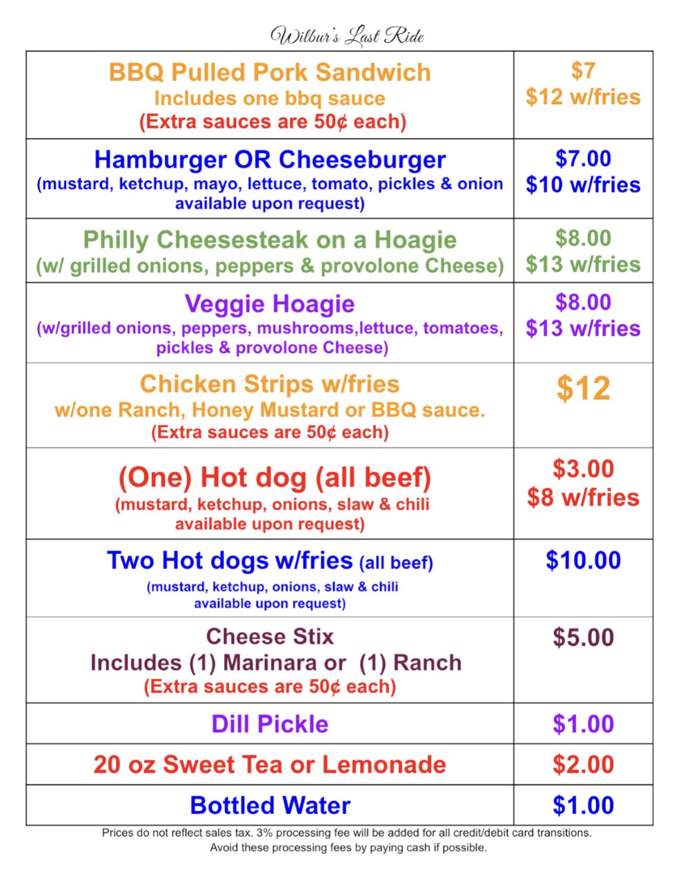 Sun City Carolina Lakes Calendar Event Wilbur's Last Ride