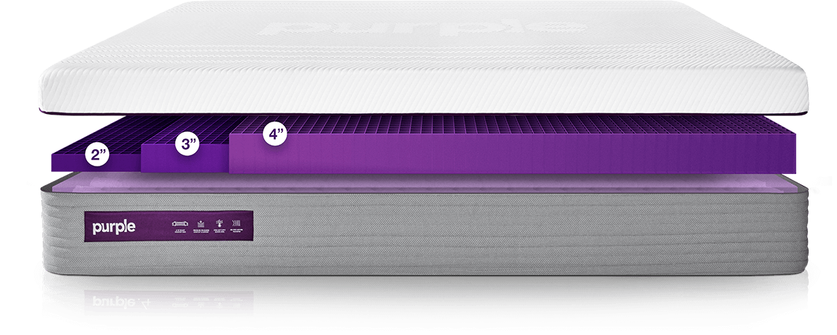 purple hybrid mattress review