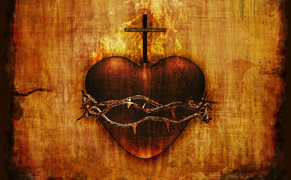 Let your heart be pierced like Christ's