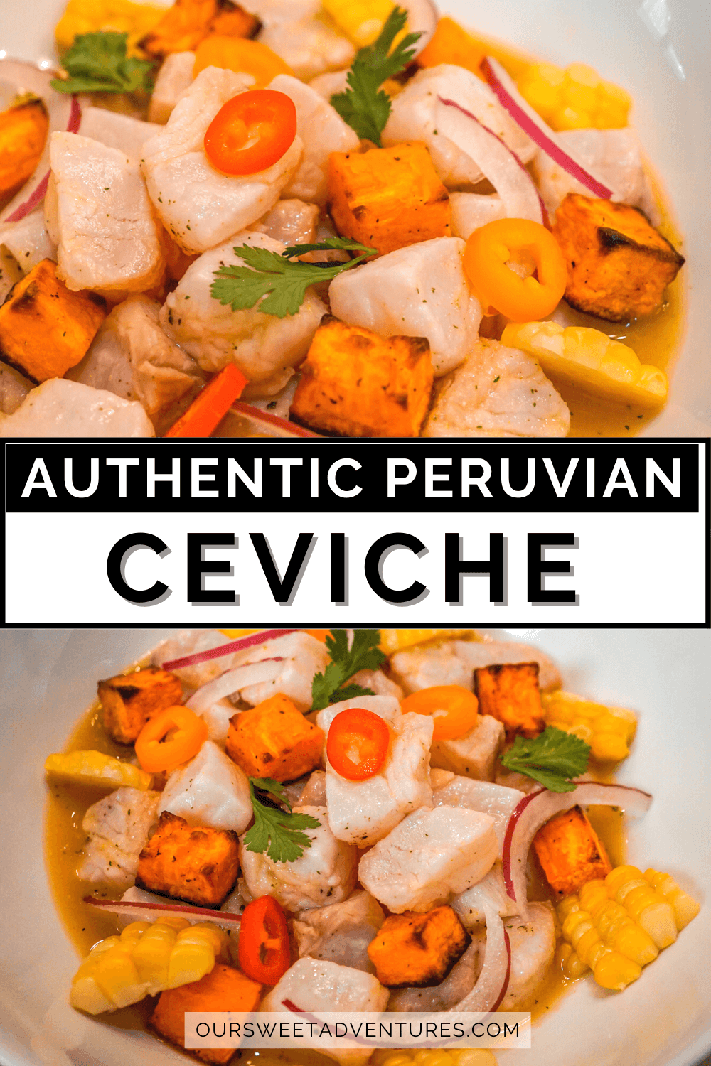 Authentic Peruvian Ceviche with Tiger's Milk