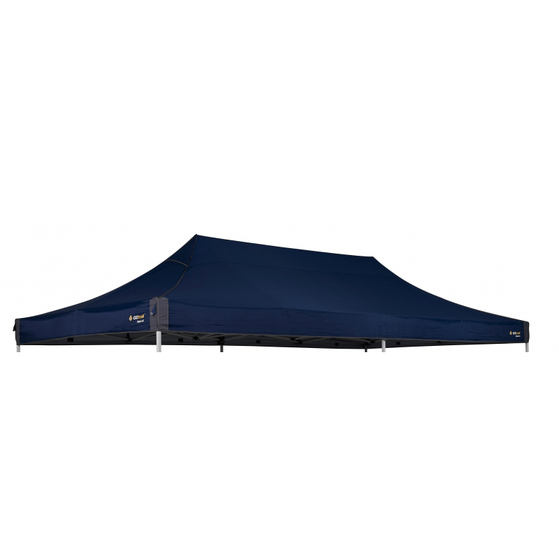 OZtrail Deluxe 6.0 Gazebo Canopy Blue Outback Adventures Camping Stores