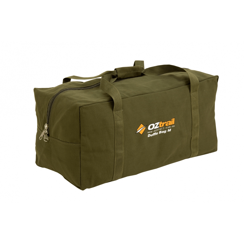 OZtrail Canvas Duffle Bag Medium Outback Adventures Camping Stores