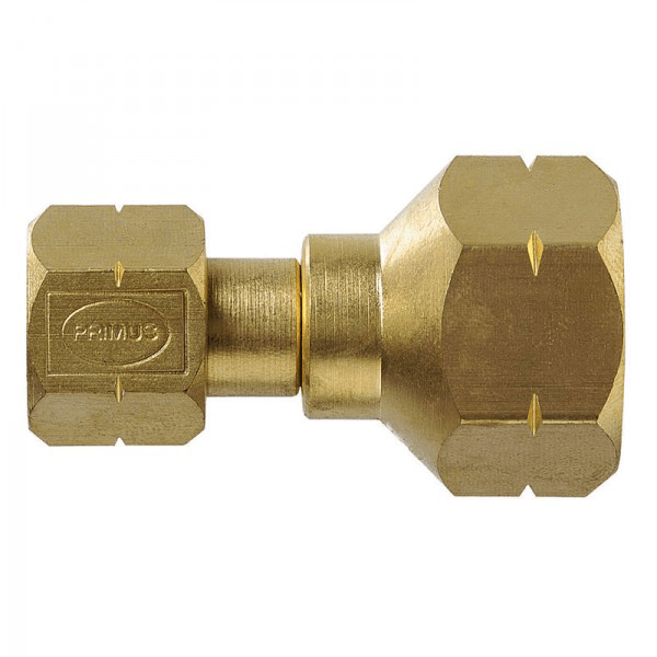 Companion 3/8" BSP LH Cylinder to POL Fitting Straight Gas Adaptor