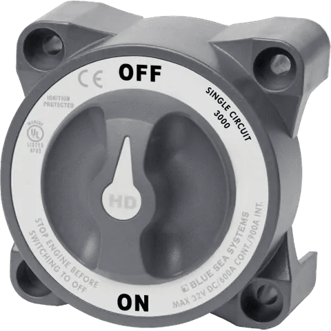Blue Sea Systems Hd-Series Heavy Duty On-Off Battery Switch | Outback