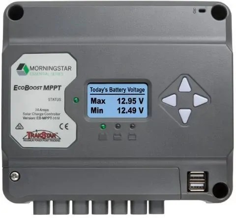 Morningstar Ecoboost Mppt Solar Controller – Metered 30A | Outback
